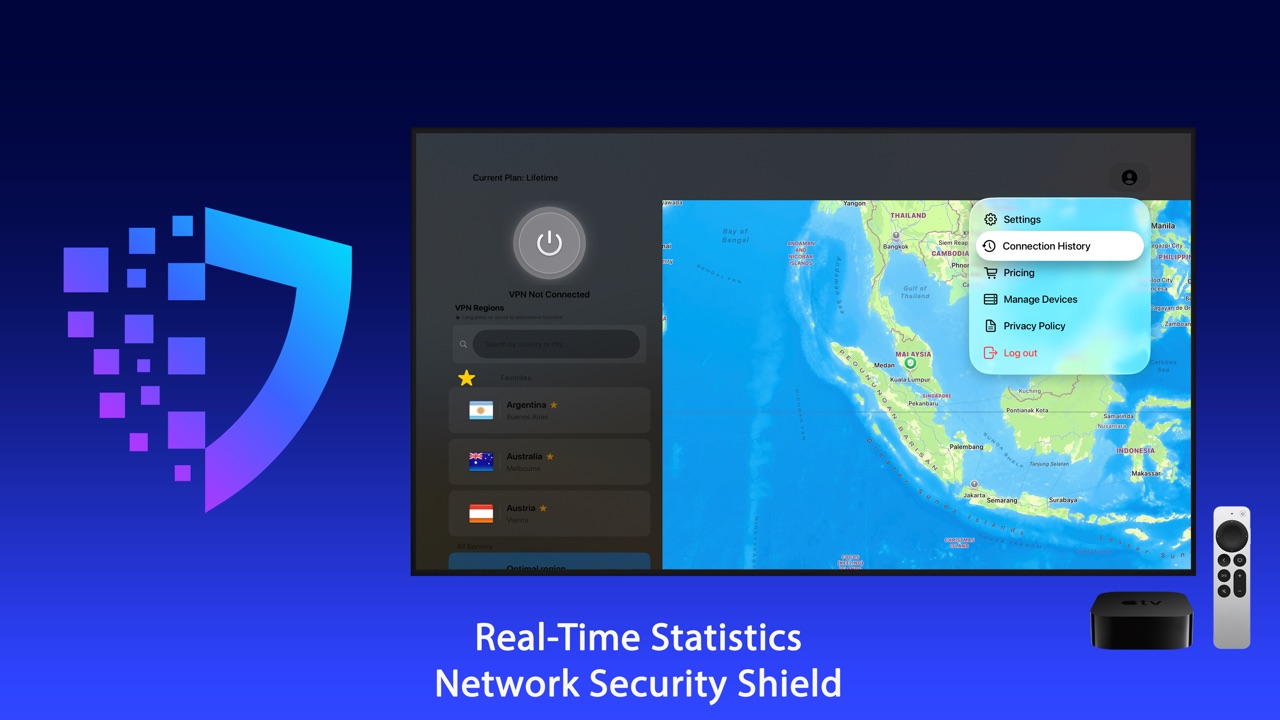 Real-time statistics on Apple TV